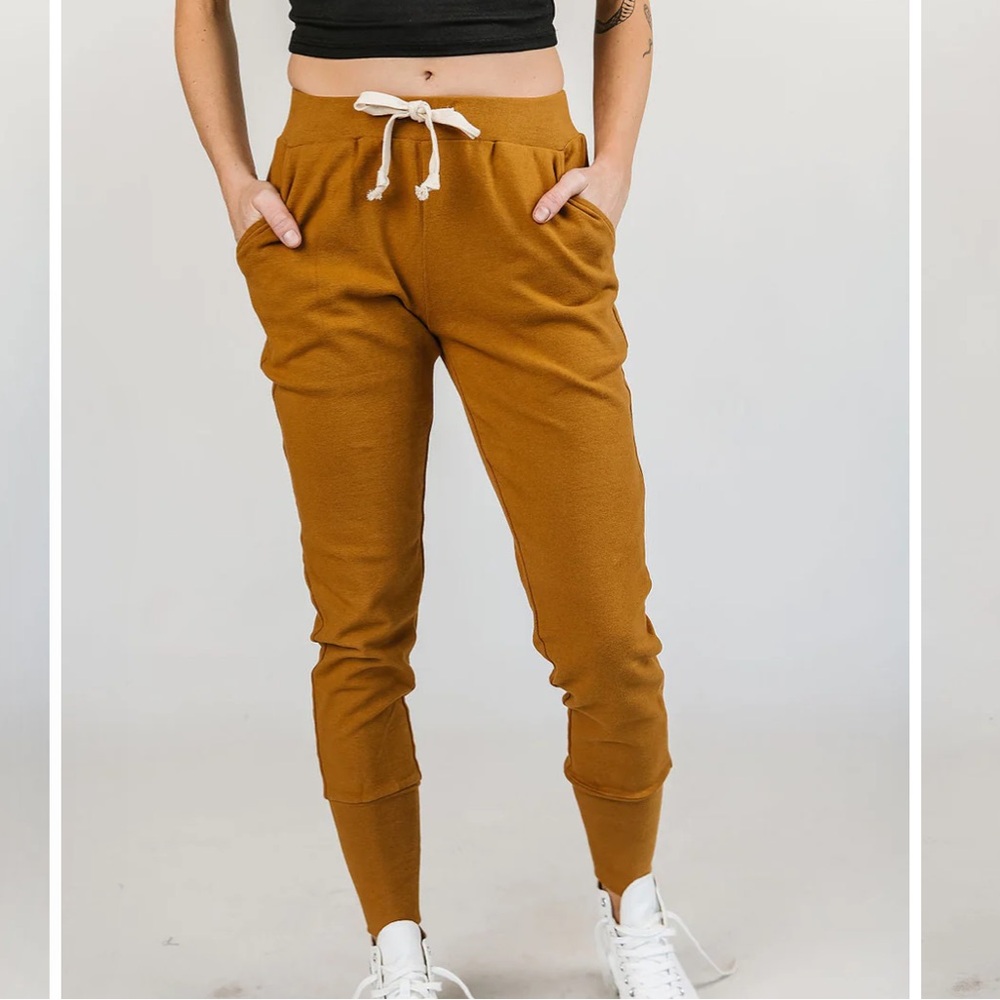 Mindy Mae’s New & Improved Joggers- Ginger Snap